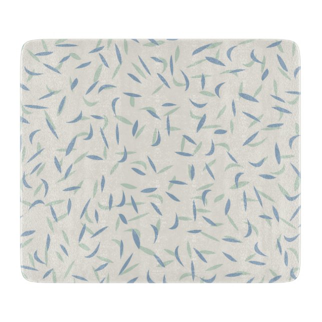 Random Flecks, Specks, Sage Grönt, Dusty Blue (Framsidan)