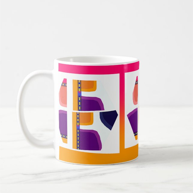 RANDOM GEOMETRIC KAFFEMUGG (Vänster)