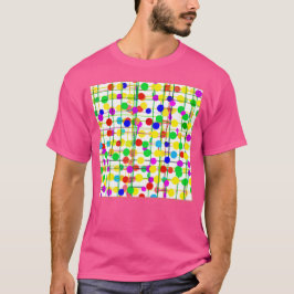 Random Geometric Mönster T Shirt