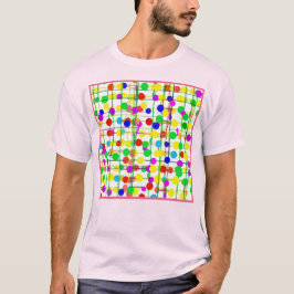 Random Geometric Mönster T Shirt