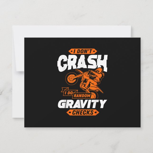 Random Gravity Checks - Motocross & Dirt Bike OSA Kort (Framsida)
