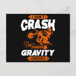 Random Gravity Checks - Motocross & Dirt Bike Vykort