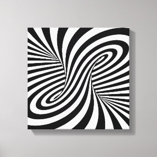 RANDOM ÖVERSIKT ÖVER OPTISKA ILLUSIONER CANVASTRYCK