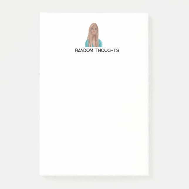 Random Thoughts Post-it Notes (Framsida)