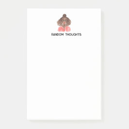 Random Thoughts Post-it Notes Block