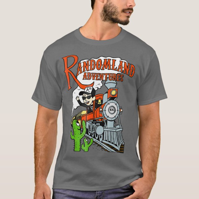 Randomland Railroad T Shirt (Framsida)