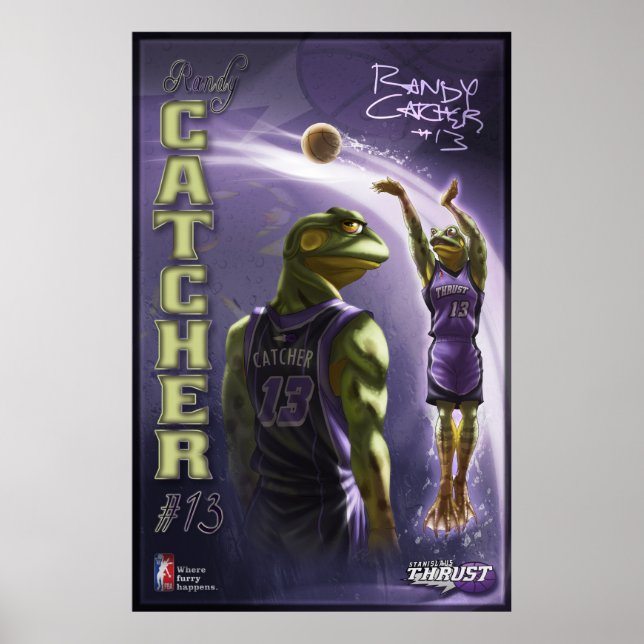 Randy Catcher Poster (Framsidan)