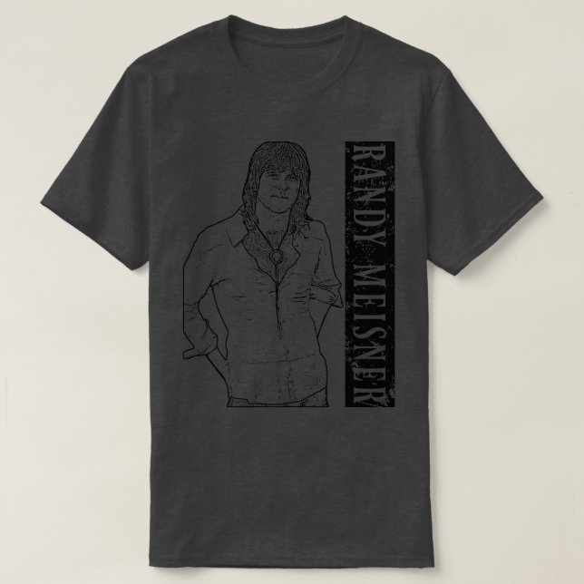 Randy Meisner Bass T Shirt (Design framsida)
