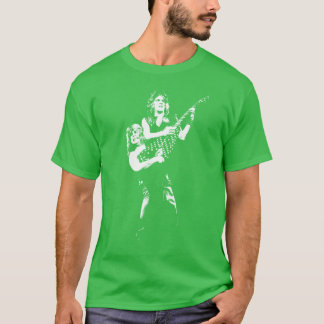 Randy och Ozhe White Stencil-familjen T Shirt