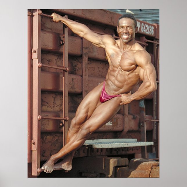 Randy vid Tåg Poster (Framsidan)