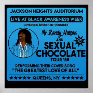 Randy Watson på turné Poster