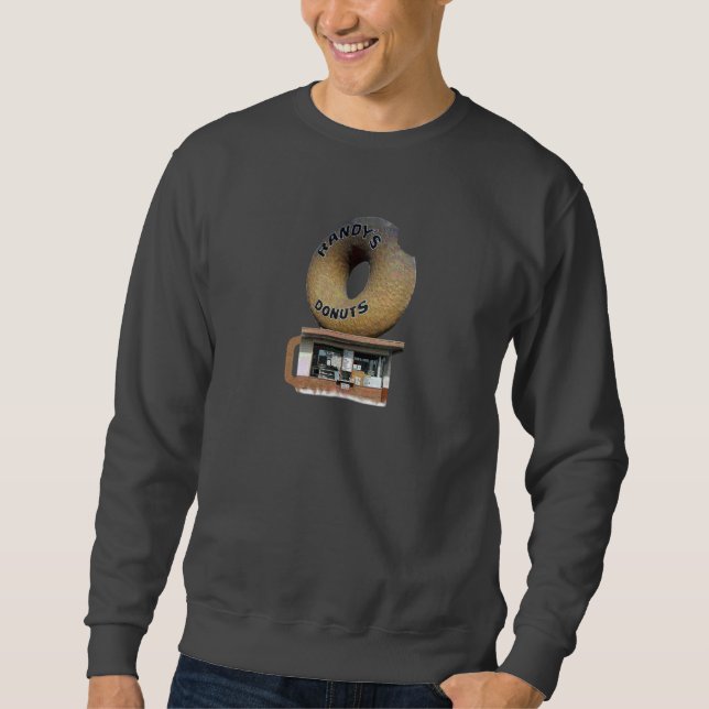 Randy's Donut Shirt Långärmad Tröja (Framsida)