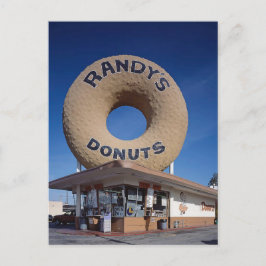 Randy's Donuts California Architecture Vykort