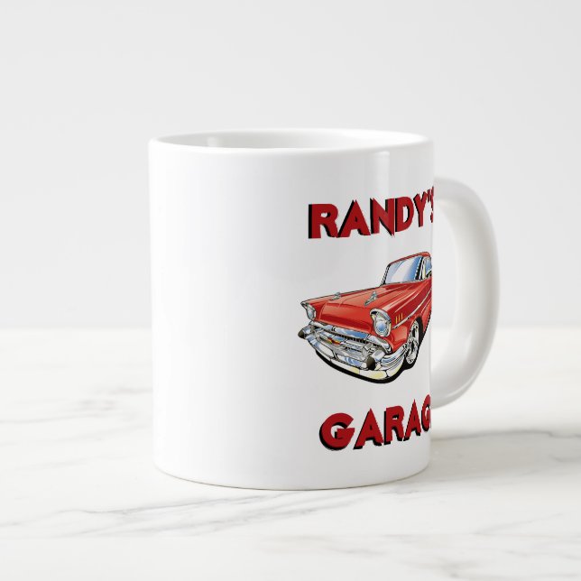 Randy's Garage Classic Car Jumbo Mugg (Framsida höger)
