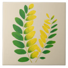 "Rang De Basanti" på en keramik Tile (II)