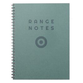 Range Notes - Shooting Range Logbook Anteckningsbok