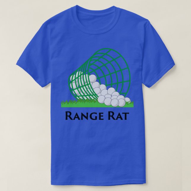 Range Råtta Golf T Shirt (Design framsida)