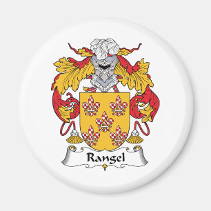 Rangel familjvapensköld magnet