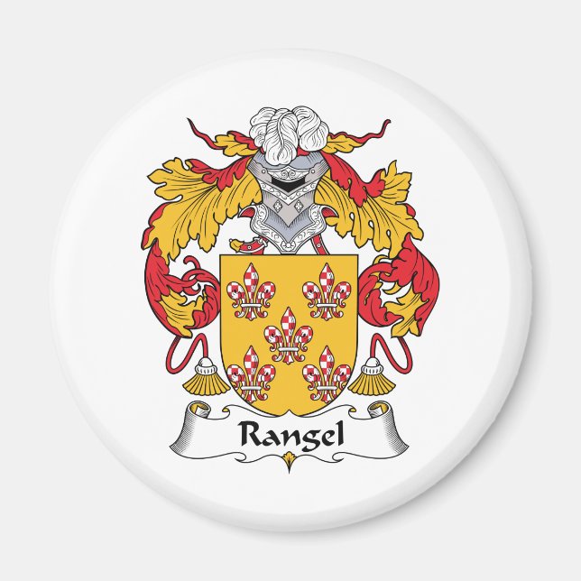Rangel Family Crest Magnet (Framsidan)