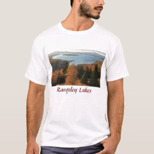 Rangeley Mooselookmeguntic för sjöarregion sjö T Shirt