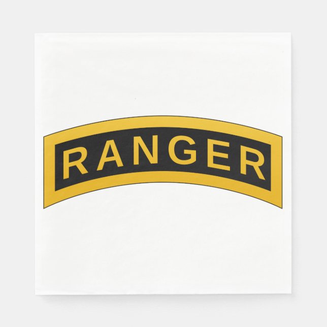 Rangerflik Pappersservett (Framsidan)