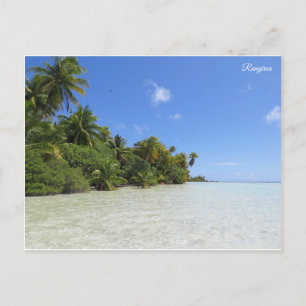 Rangiroa Blue Lagoon Vykort
