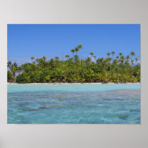 Rangiroa Fransk Polynesien Poster