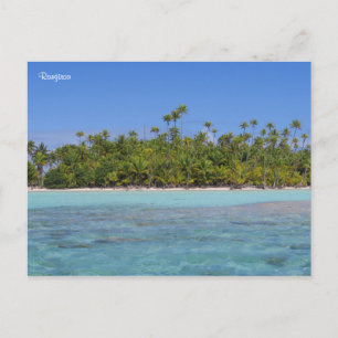 Rangiroa Fransk Polynesien Vykort