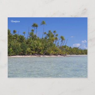 Rangiroa Fransk Polynesien Vykort