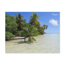 Rangiroa Handflatan Träd