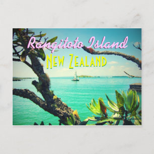 Rangitoto Island, New Zealand vycard Vykort