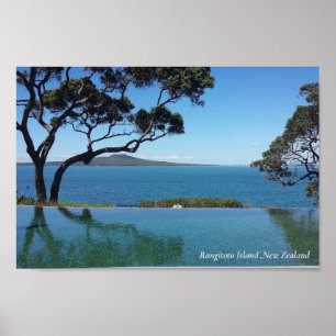 Rangitoto Island,Nya Zeeland Poster