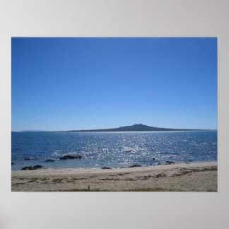 Rangitoto Island, Nya Zeeland Poster