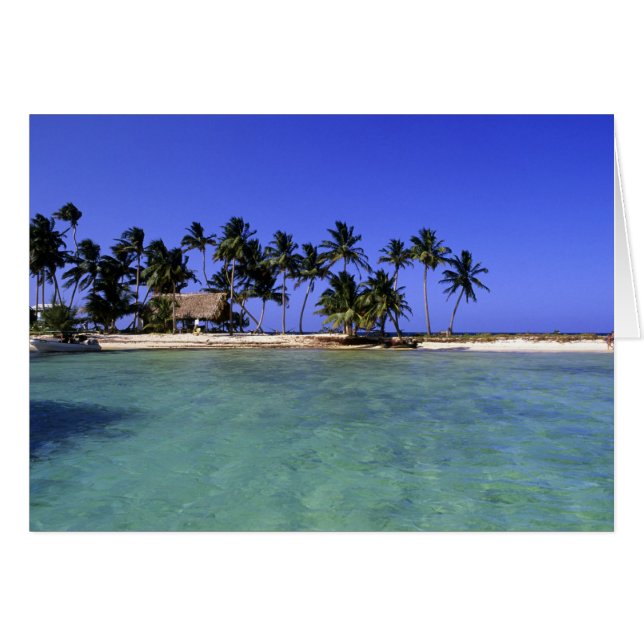 Ranguana Caye, Belize Hälsningskort (Framsidan Horizontal)