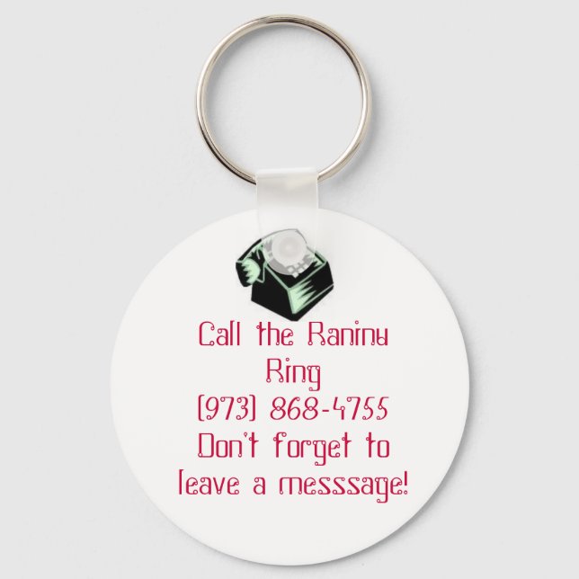 raninu nyckelring (Framsida)