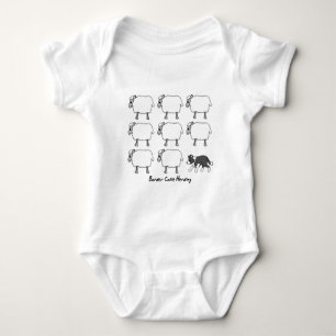 Ranka för baby för får för gränsColliesamlare T Shirt