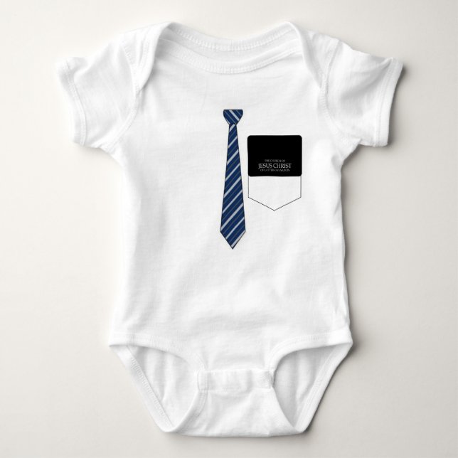RANKA FÖR BABY FÖR LDS-MORMON MISSIONS- T-SHIRT (Framsida)