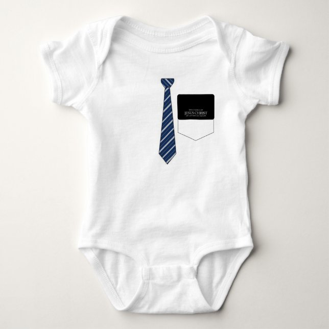 RANKA FÖR BABY FÖR LDS-MORMON MISSIONS- TRÖJA (Framsida)