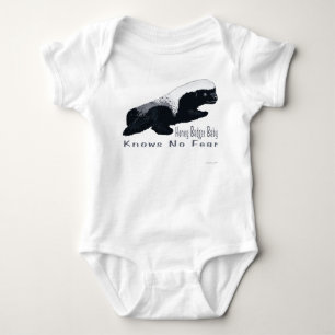 Ranka för honey badgerbabyspädbarn tee shirt