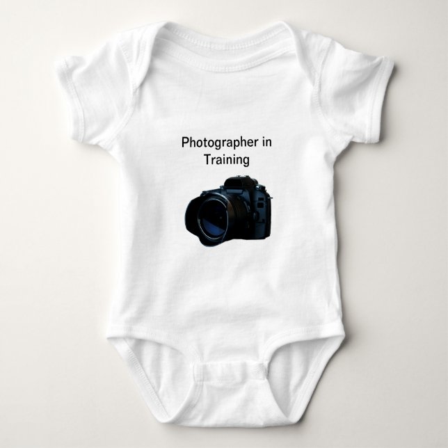 Ranka för kamerafotografspädbarn tee shirt (Framsida)