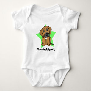 Ranka för Kawaii stjärnaRhodesian Ridgeback baby Tee Shirt