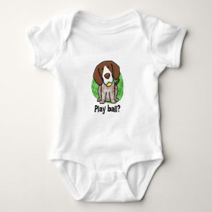 Ranka för Kawaii tysk Shorthaired pekarebaby Tee Shirt