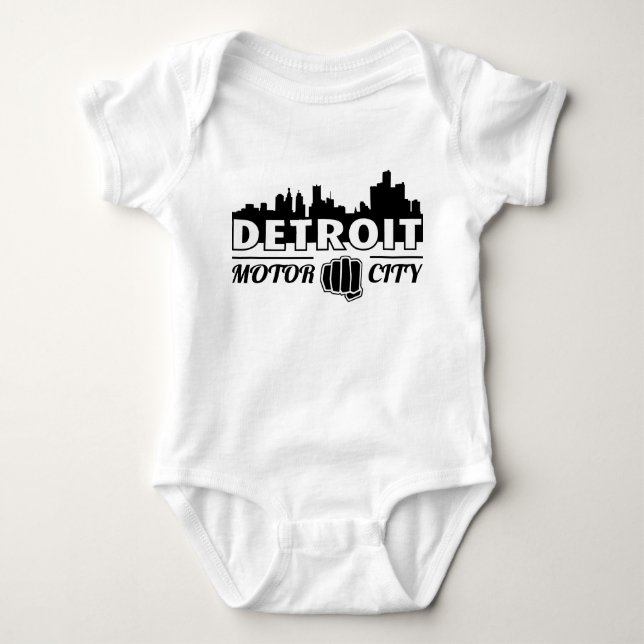Ranka för spädbarn för Detroit motorisk Tee (Framsida)