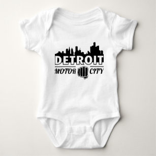 Ranka för spädbarn för Detroit motorisk Tee Shirt