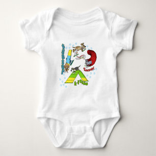 Ranka för tecknad hundAgilityspädbarn T Shirt