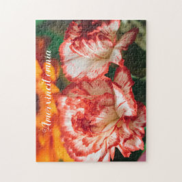 Ranka nejlikor och gerbera pussel