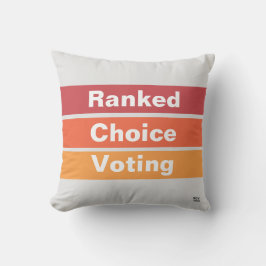 Rankad Choice Voting rand utomhus Dekorativ kudde