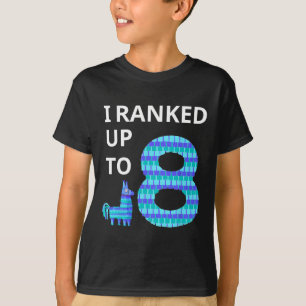 Rankade upp till 8-dagars videospel Llama Piñata B T Shirt