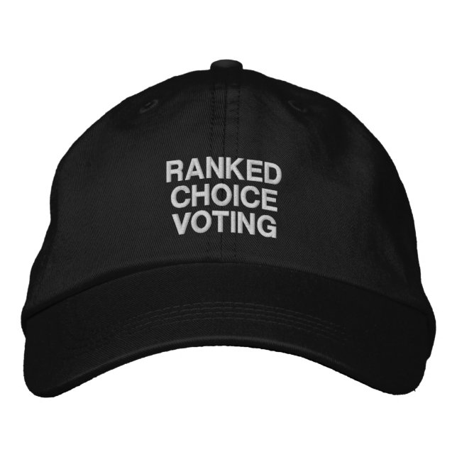 Ranked Choice Voice Broderad Keps (Framsida)