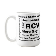 Ranked Choice Voting ord 15oz Coffee Mugg